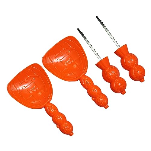 CIYODO Stainless Steel Pumpkin Tools 4pc Set Shovel Ideal for Halloween Decor
