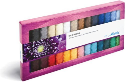 Silk Finish Thread Kit with 28 Reels by Mettler