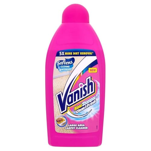 Vanish Limpieza mano Alfombra Champú Large Area Carpet Cleaning 450ml
