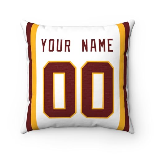 Image of ANTKING Throw Pillow 2 Pack Custom Any Name and Number Personalized Gift for Men Women Boys