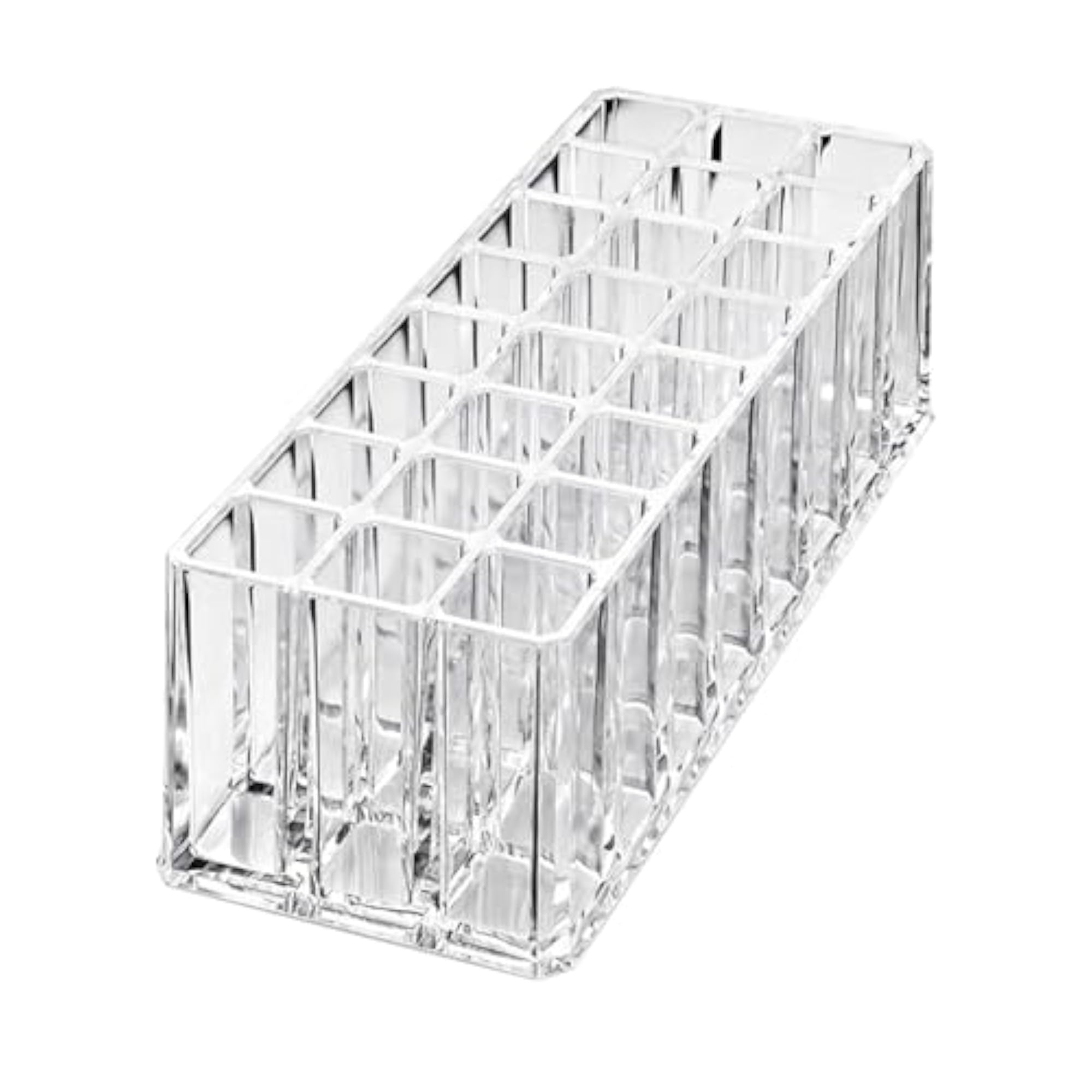 24 Slots Clear Lipstick Organizer for Vanity