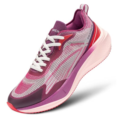 Giesswein Speed Women – Leichter Damen Sneaker mit Carbon-Platte, Laufschuh aus atmungsaktivem Mesh & Merino Fersenpatch