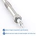 Glow Plug, Replace 9G 12639701 Compatible with Chevy GMC 6.6 LBZ LGH LLY LML LMM Duramax - 2006-2016 Silverado 2500 HD, Sierra 2500 HD, Savana 2500, 2007-2016 Silverado 3500 HD Sierra 3500 HD