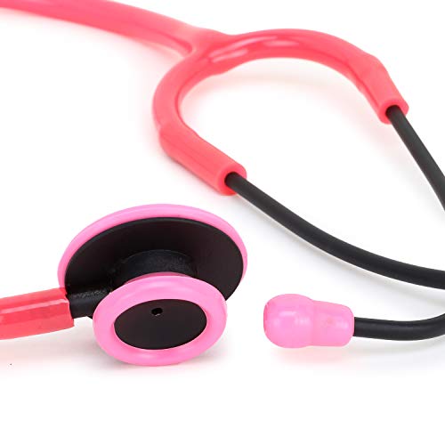 Image of RCSP Deluxe Matt Acoustic Stethoscope for doctors and medical students (PINK)