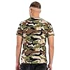 Lonsdale Men's Gunnista T-Shrit, Camo Woodland, S #1