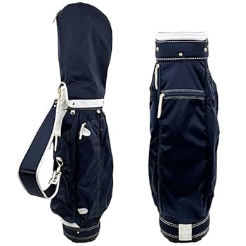 考英舎 ハンドメイド 高密度ツイルナイロン キャディバッグ ネイビー×ライト Amazon | 考英舎 キャディバッグ 9型 軽量 3.3kg ハンドメイド