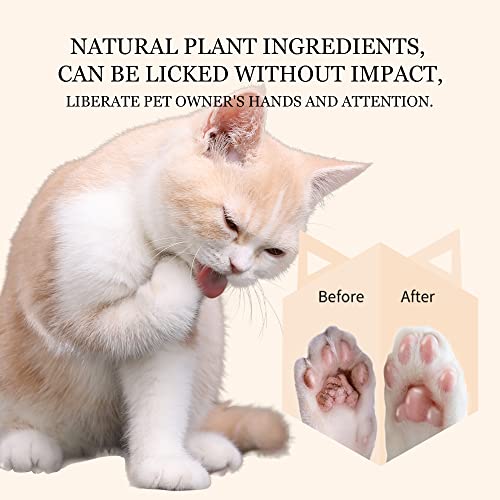 GJYC PET 2 Onças (60G) Bálsamo Natural Para Patas De Cachorro - Creme Hidratante Orgânico Lambível P