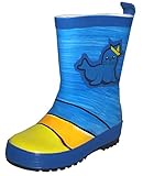 Süßer Gummistiefel mit mittlerer Schafthöhe / Halbschaftstiefel - proportional zur Schuhgröße wird der Schaft etwas höher, optimal für die kleineren, bereits sicher laufenden Kids, aus weichem Kautschuk mit hohem Naturkautschuk Anteil und weichem Textil innen ausgelegt von MAXIMO.