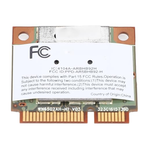 AR5BHB92 Adaptador de Tarjeta PCIe Doble Banda 300Mbps con Soporte 2.4GHz y 5GHz para Chipset AR9280 Compatible con macOS OS X miniatura 4