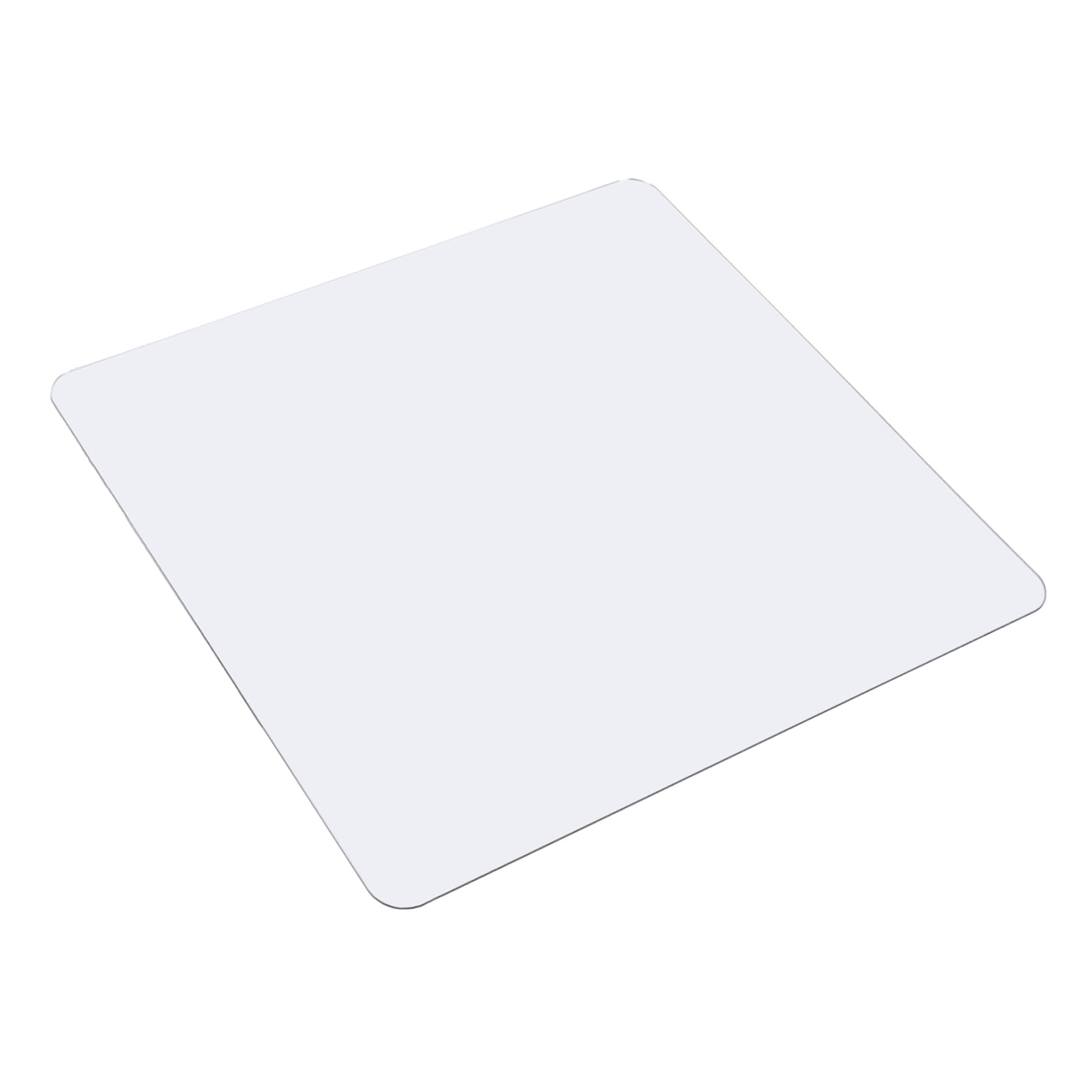 STOBAZA Adhesive Acrylic Mirror for Bathroom Self Adhesive Wall Mirror Rounded Corner Easy Installation and Easy to Room