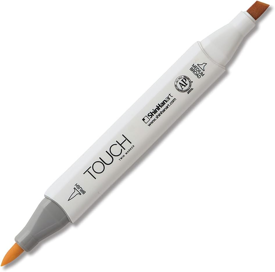 ShinHan Touch Twin Brush Markers Pearl White BR109
