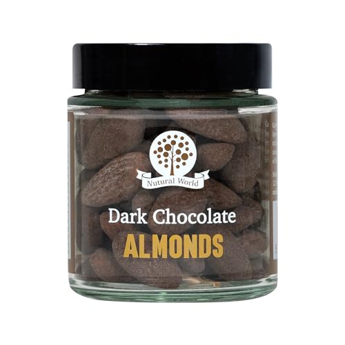 Nutural World - Dark Chocolate Almonds - 85g