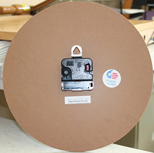 Reloj de pared analógico decorativo 10.5 pulgadas miniatura 7
