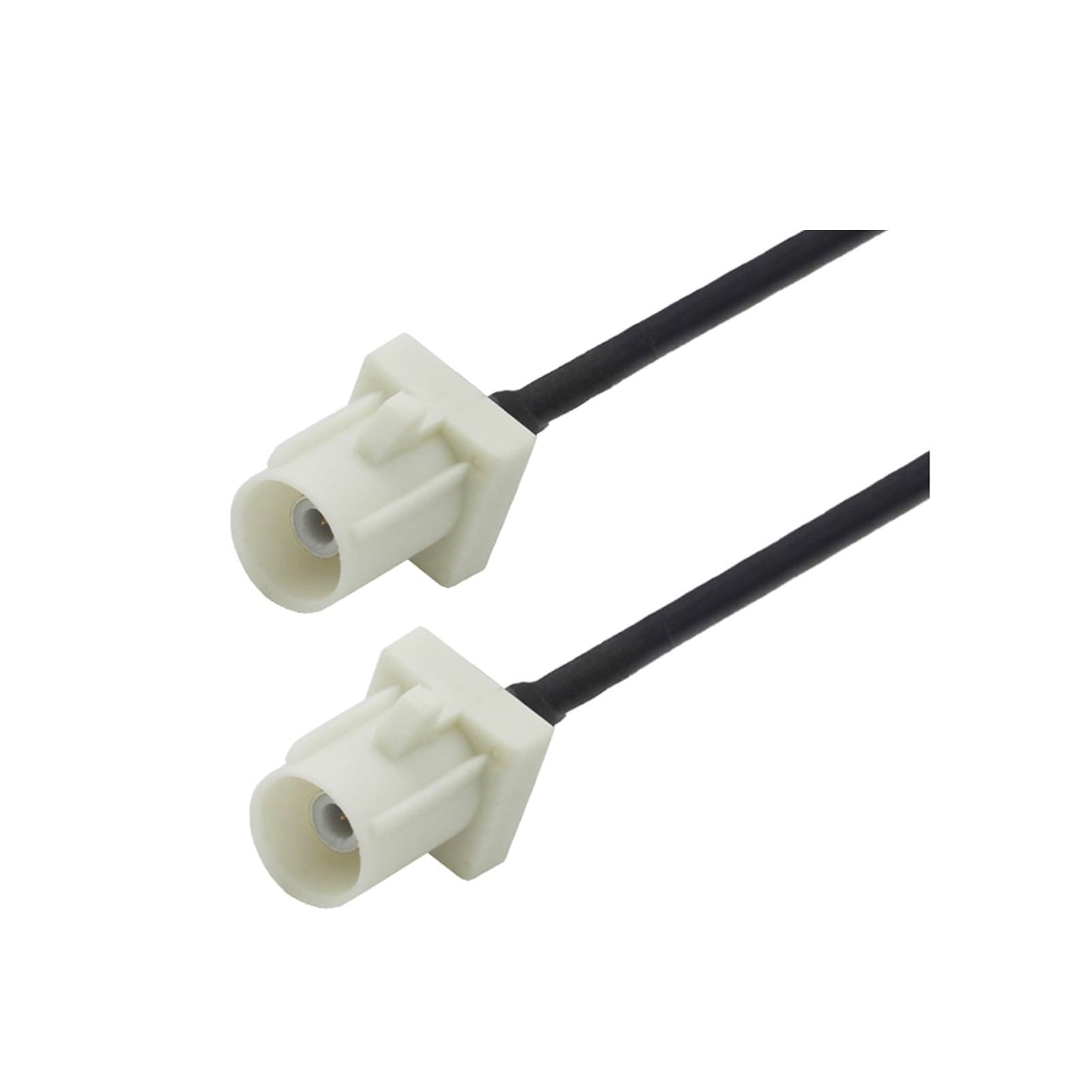 1 STÜCK Weiße Fakra B-Jack, um weibliche Weibchen zu weiblich RG174. Verlängerungskabel Geographisches Positionierungs System Radioantennenadapter Rf Koaxial-Pigtail-Kabel (Color : Fakra B M to M, S