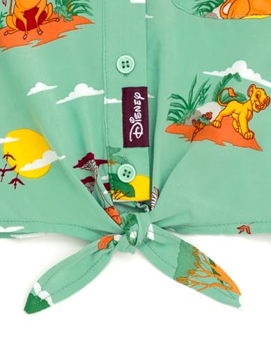 Disney Lion King Simba Nala Timon Pumbaa Mufasa Zazu Matching Family Hawaiian Button Down Shirt Toddler to Big Kid3
