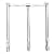69787 Grill Burner Tubes for Weber Spirit & Spirit II 300 Series, Spirit E310 E320 E330 S310 S320 S330 SP330 Gas Grills with Up Front Control, Stainless Steel 304, 18 Inch for Weber Spirit Grill Parts