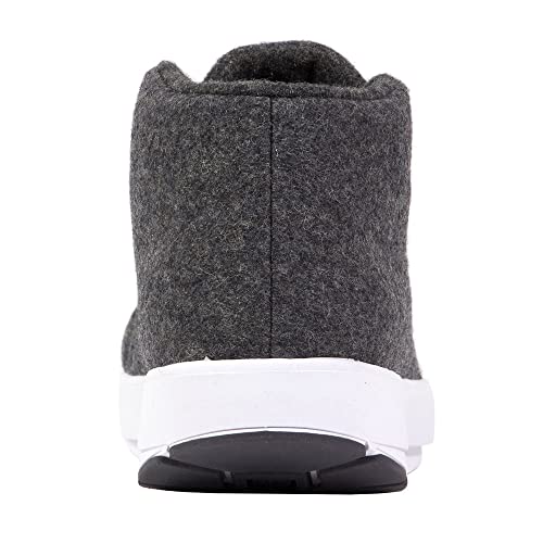 Deer Stags Waylon enkellaars voor heren, Dk grijs/witte zool, 8 UK, Dk Grijs Wit Zool, 40.5 EU - Image 7