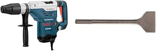 BOSCH 11264EVS 1-5/8 SDS-Max Combination Hammer & HS1910 3 in. x 12 in. Scaling Chisel SDS-max® Hammer Steel