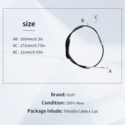 Image of Motorcycle Clutch Cable Wire Steel Braided 63 inch 160cm Compatible with Harley Sportster XL883 1986-2013 XL1200 2004-2020 XL 883 1200 Stainless Cable Models