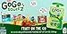 GoGo squeeZ Fruit on the Go Variety Pack, Apple & Gimme Five!, 3.2 oz (Pack of 12), Unsweetened Fruit Snacks for Kids, Gluten Free, Nut Free and Dairy Free, Recloseable Cap, BPA Free Pouches