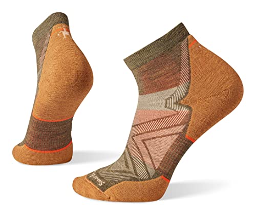 Smartwool Run - Hardloopsokken - Groen - Unisex - Enkel - Targeted Cushioning Cover