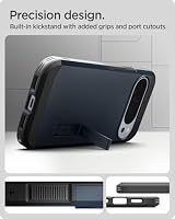 Spigen Tough Armor(AI) MagFit für Google Pixel 10 Pro/10 -Metal Slate – Ansicht 6