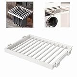 Étagère multifonction : ce porte-pantalons extensible polyvalent est conçu pour accrocher des pantalons, des vêtements, des cravates et des écharpes. Idéal pour les armoires et les salles de rangement, il peut également être utilisé dans les cuisines ou les salles de bains pour améliorer l'utilisation de l'espace. Gardez vos affaires bien rangées et facilement accessibles avec cette solution pratique pour n'importe quelle zone de votre maison.