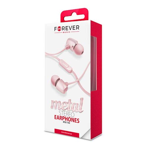 Forever hoofdtelefoon met microfoon, kabellengte: 120 cm, mobiele telefoon accessoires, in-ear hoofdtelefoon voor… - Image 4