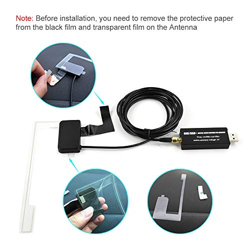 Rimoody DAB/DAB+ Radio Receiver for Android Cars with USB Dongle and Digital Audio Transmission with Antenna - Image 3