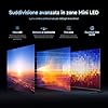 XIAOMI TV S Pro Mini LED 75,smart tv,4k QLED,144Hz Google TV,HDR 10+, Tuner DVB-C/S/S2/T/T2,MEMC,Dolby Vision,Dolby Atmos,DTS-X,Harman AudioEFX，Integrazione Alexa, Airplay2