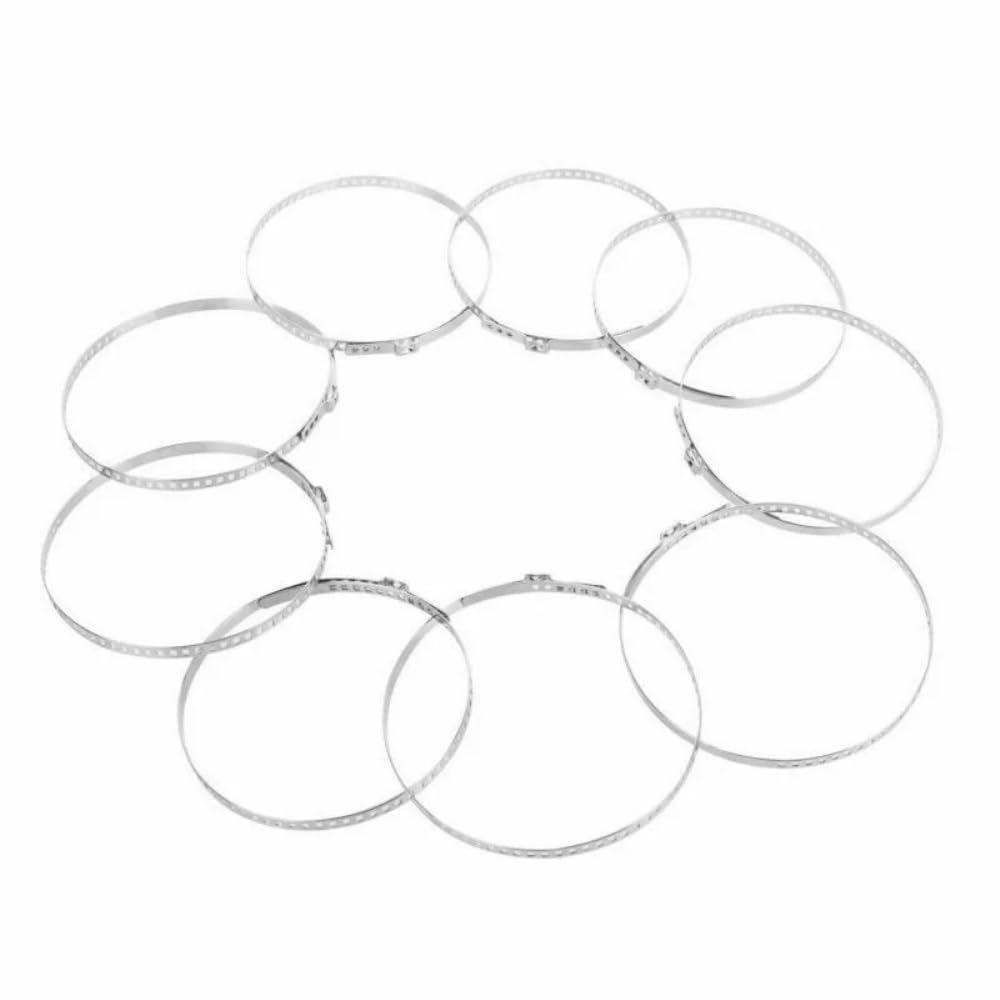 24pcs Universal Car Boot Clamp Adjustable Stainless Steel Drive Shaft Axle Joint Clip Auto Power System Hose Clamp