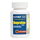 HealthA2Z® Ibuprofen 200mg | Pain Relief | Body Aches | Headache | Arthritis |...