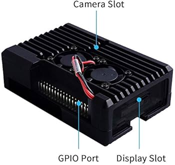 Amazon.co.jp: GeeekPi RaspberryPi 4アーマーケース（デュアル