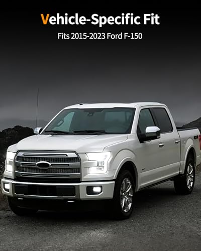 Image of for Ford F150 2015-2023 Light Bulbs Combo | H10 H11 9005 High /Low Beam & Fog Light, 80000LM 6500K Cool White, 1:1 Mini Size, 3-Minute Plug & Play Installation, Pack of 6