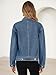 Glamaker Womens Jean Jacket 2026 Casual Button Down Long Sleeve Cropped Denim Jacket Trendy Coat With Pockets