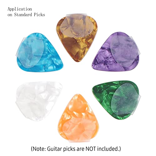 burko Lot de 10 médiators adhésifs en gel de silice de 0,5 mm pour médiators acoustiques folkloriques électriques… - Les Beatles, Paul McCartney, John Lennon, RIngo Starr, George Harrison burko Lot de 10 médiators adhésifs en gel de silice de 0,5 mm pour médiators acoustiques folkloriques électriques… – Image 7