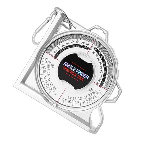 Mipcase Slope Angle Measuring Tool Magnetic Angle Meter Easy-to-read Comparison Table for Construction Projects