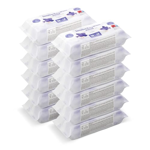 by Amazon Babytücher, Sensitive, Unparfümiert, 672 Feuchttücher,...
