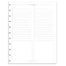 BetterNote To Do List Refill Pages for Discbound Notebooks, Fits Levenger Circa, Big Happy Planner, Staples Arc, TUL, Talia (Classic- 25 Sheets, 11-Disc, 8.5
