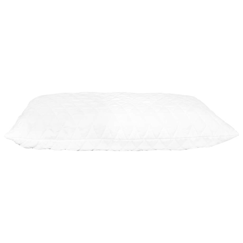 Set di 2 cuscini da 60 x 40 x 14 cm in memory foam, cuscino cervicale per comfort durante il sonno e supporto ortopedico, ideale per letto, divano, hotel, viaggi e persone allergiche