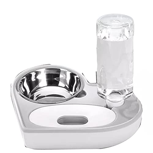 Chats Gamelles Distributeur d'eau automatique de denrées alimentaires de chat de chat 2 en 1 Mangeoire pour Chat (Color : 3)