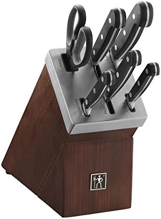 HENCKELS Classic Razor-Sharp 7-Piece Self-Sharpening Knife Set, Chef Knife, Bread Knife German Engineered Informed by 100+ Years of Mastery