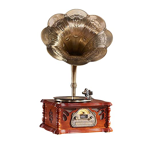 Tourne-Disque Vintage, Platine Vinyle rétro Gramophone Haut-Parleur Caisson de Basses Tourne-Disque avec Haut-parleurs… - Les Beatles, Paul McCartney, John Lennon, RIngo Starr, George Harrison Tourne-Disque Vintage, Platine Vinyle rétro Gramophone Haut-Parleur Caisson de Basses Tourne-Disque avec Haut-parleurs…