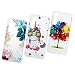 Produktbild P30 Handyhülle Mädchen Handytasche Kompatible für Huawei P30 Hülle Silikon Case Cover Transparent Tasche Dünn Durchsichtige Schutzhülle Malen Muster Skin Softcase Schale Bumper*3 Handycover-Set6