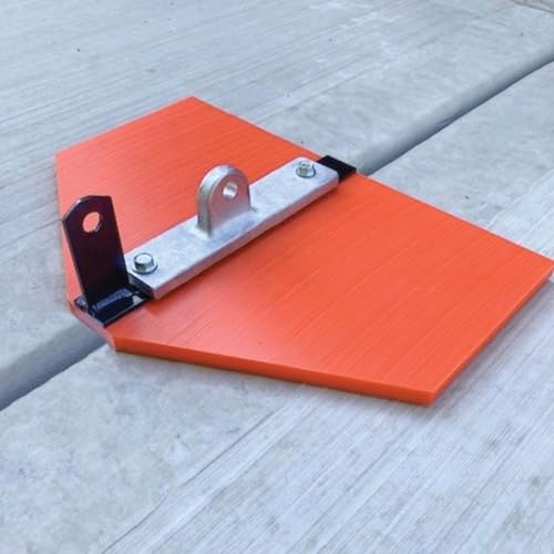 Kraft Tool Orange Thunder Angle Concrete Groover 12" x 8" x 1" Deep 1/4" Radius