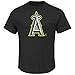 MLB Game Maker Short Sleeve Basic Black Crew Neck Soft Hand Tee