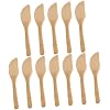 Healifty 12pcs Dumpling Stuffing Spoons Ergonomic Wonton Filling Tools for Cheese and Butter Spreading Easy to Clean Kitchen Utensils for Dumpling Preparation