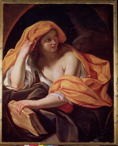 Pintura de pared Allegoria di Giacinto Brandi, cuadro decorativo de salón de 60x90cm