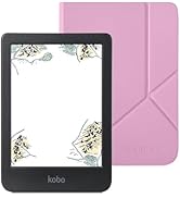Kobo Clara Colour Sleep Cover (Candy Pink) Set / Color Compatible / Tablet / Eink / 6 Inch / E-Book Reader / 16 GB / Water Resistant / IPX8 / Wi...