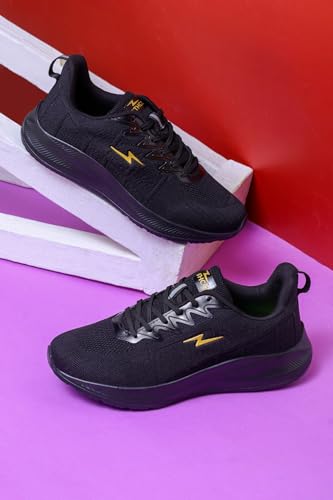 ATHCO Koach Black Running Shoes - Image 3